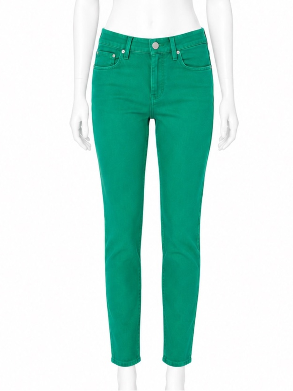 Express Green Skinny Jeans size 2